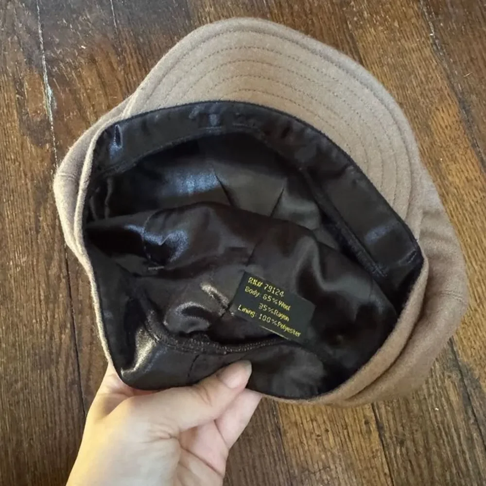 VTG Felted Pageboy Hat